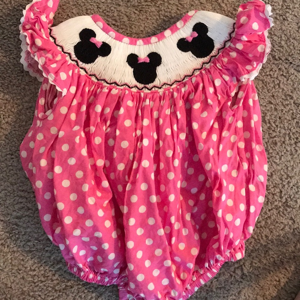 Minnie Smock Romper